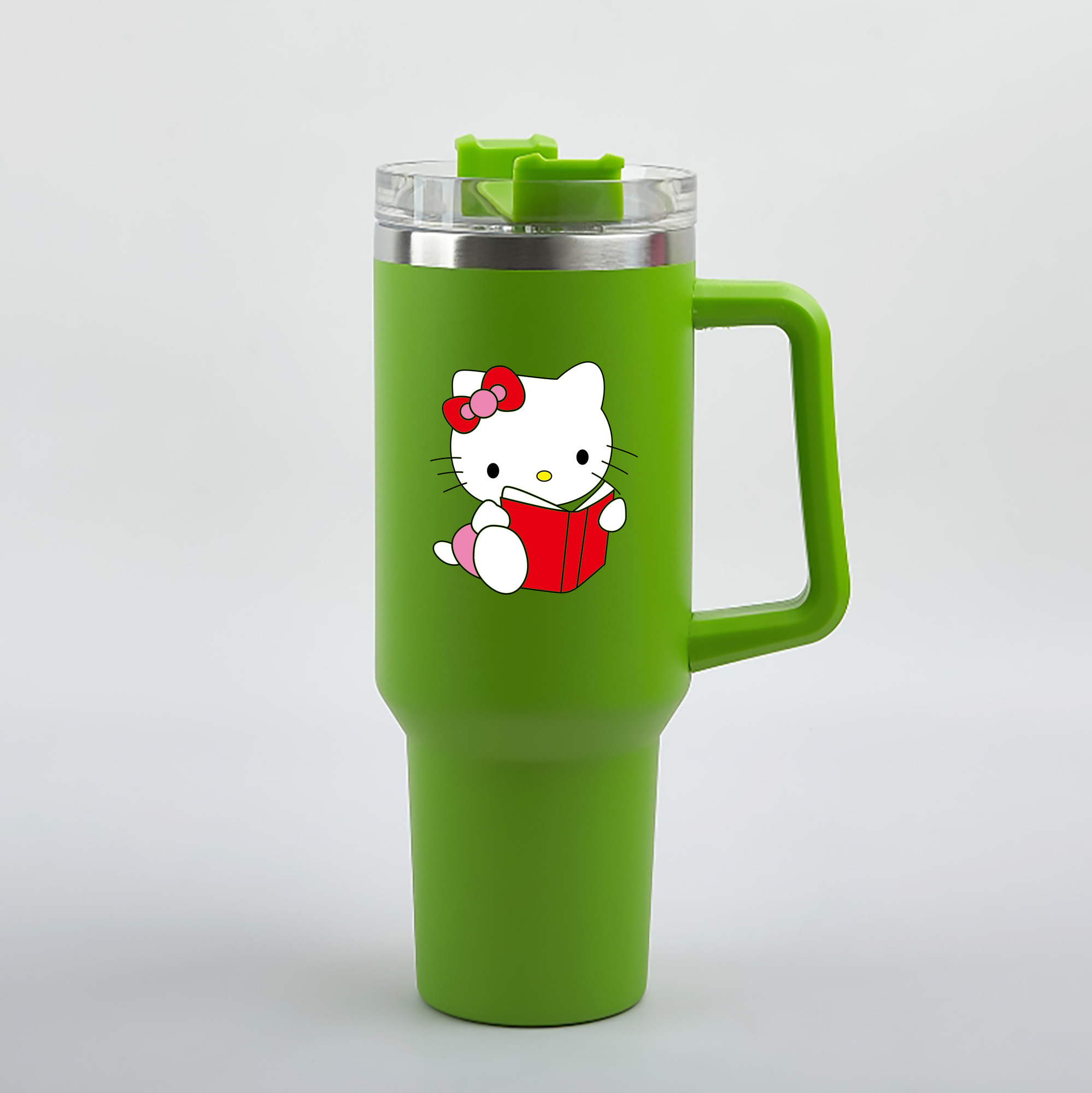 （画像用） Hello Kitty ハローキティ 1200mL車用タンブラー（カラープリント）